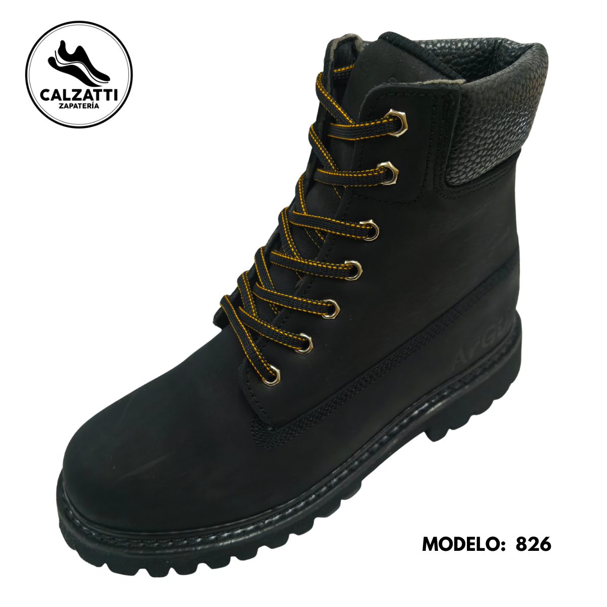 Bota nobuck para caballero