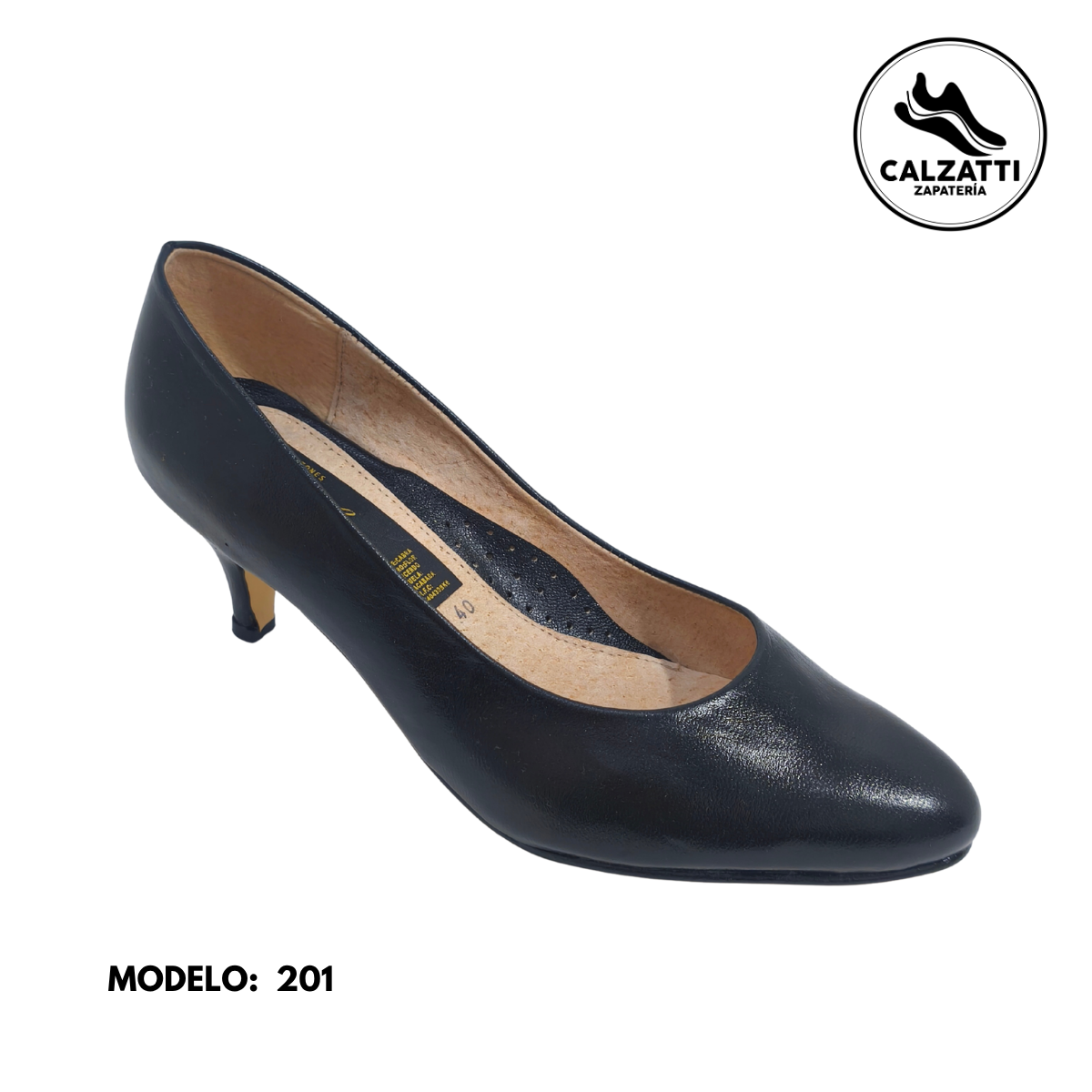 Zapatilla de Piel 