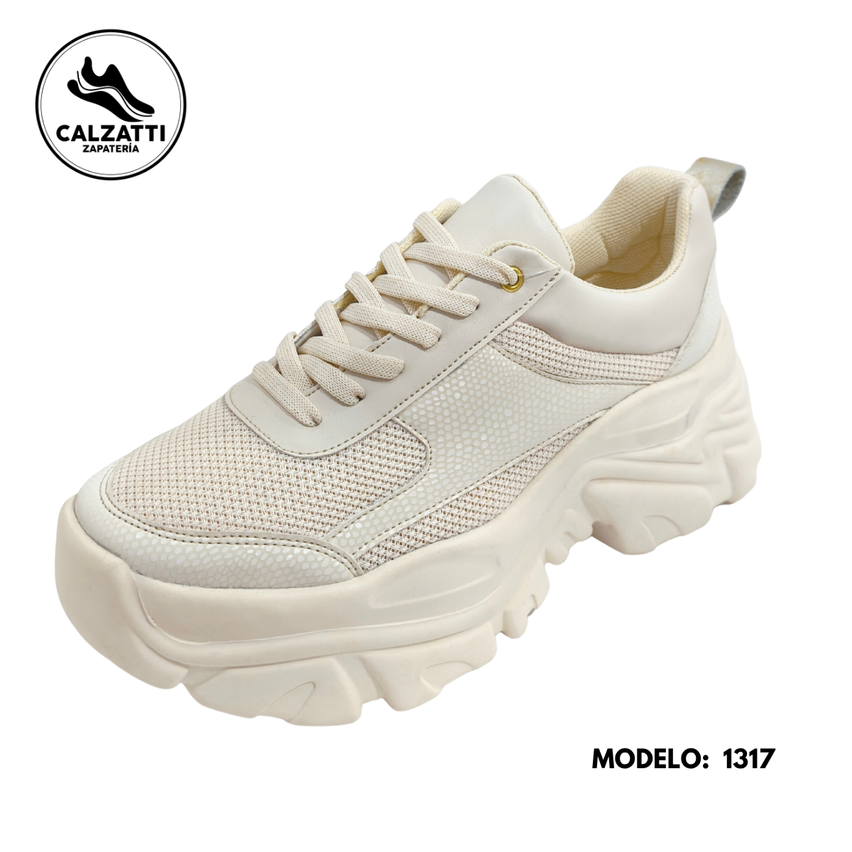 Tenis Latte de Plataforma